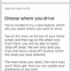 Uber’s new “drop-off area filter.”